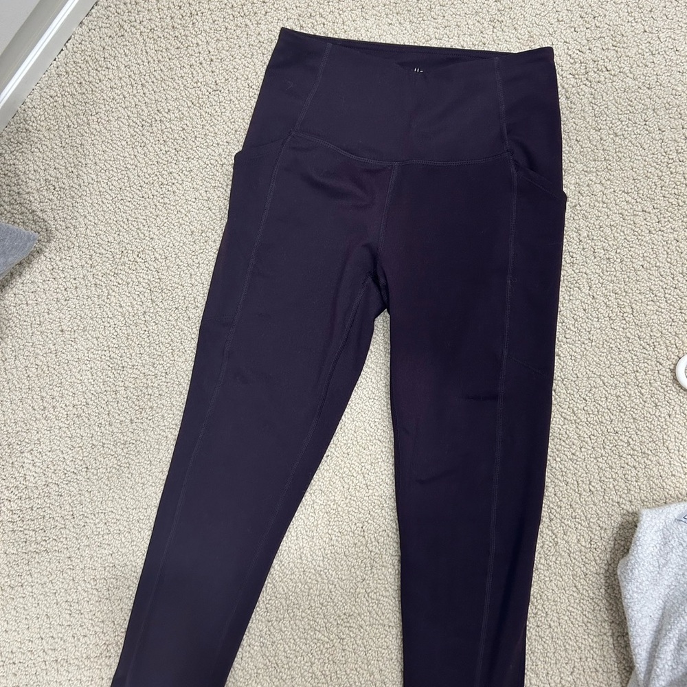 Zella Studio Luxe High Waist Pocket Leggings